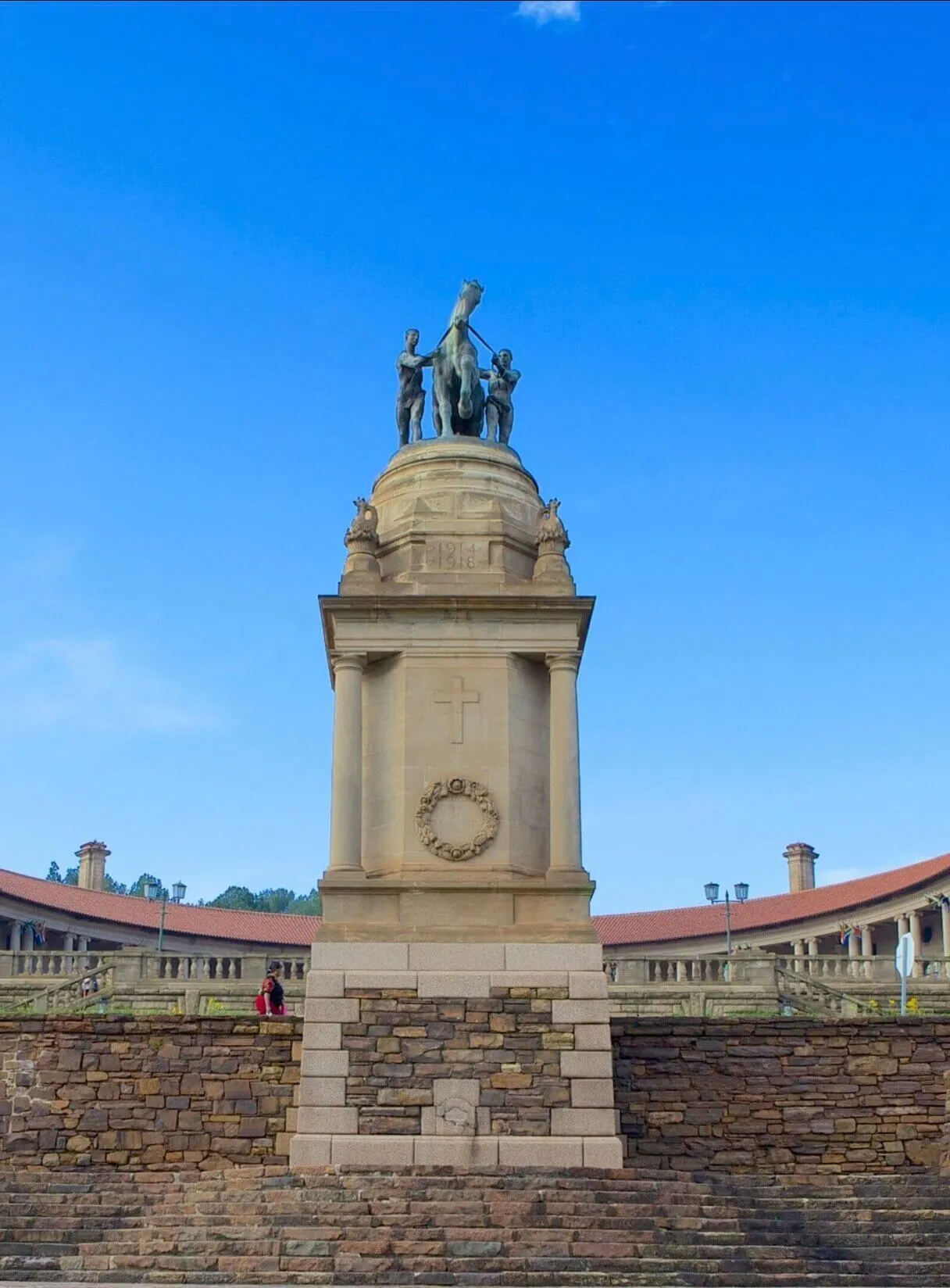 The Union Buildings and terraced gardens in Pretoria